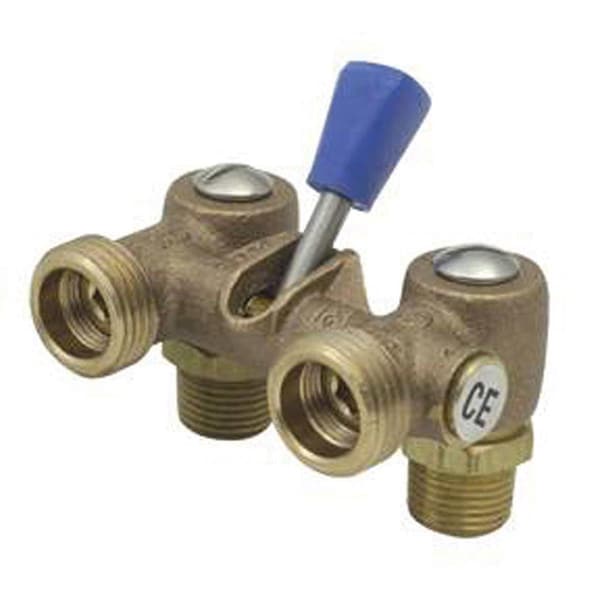 Cash Acme 0.5 in. 0.75 in. MIP Bronze Shut-Off Valve 45047 - main